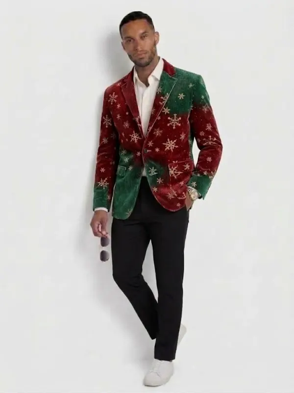 Xmas Red Santa Reindeer Blaze